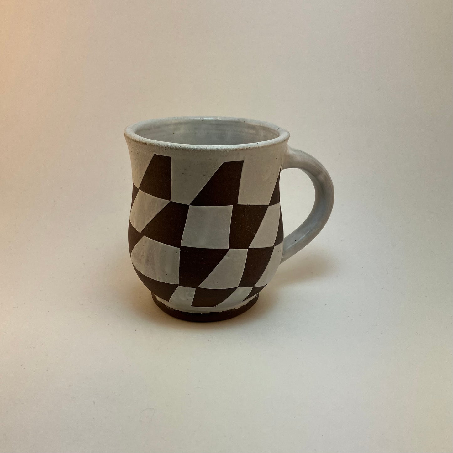 Checkerboard mug