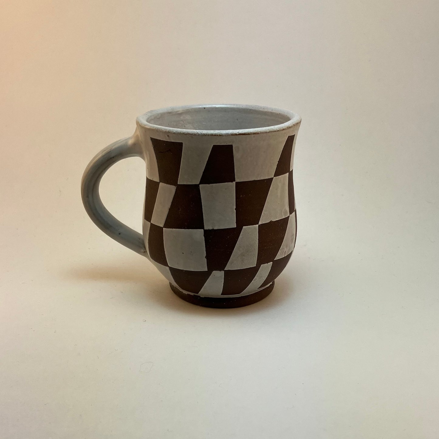 Checkerboard mug