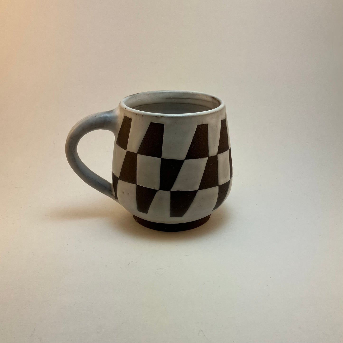 Checkerboard mug