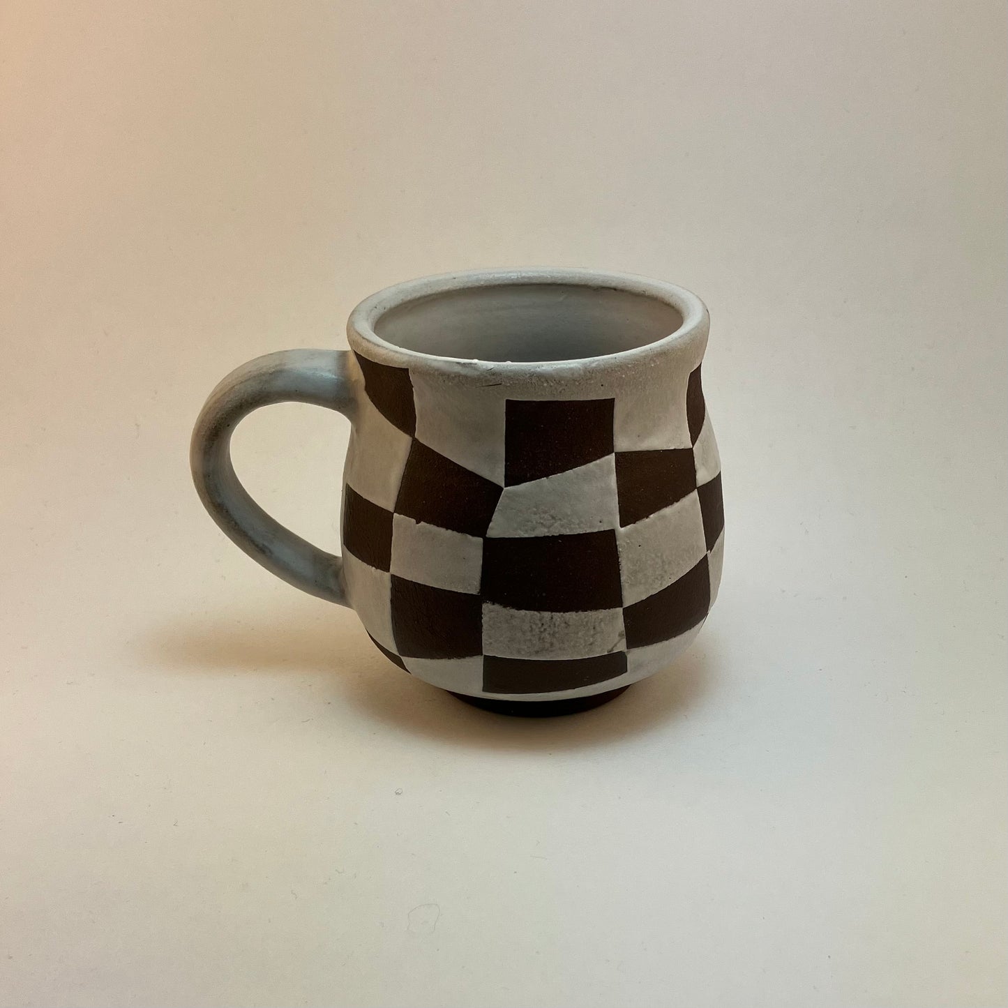 Checkerboard mug