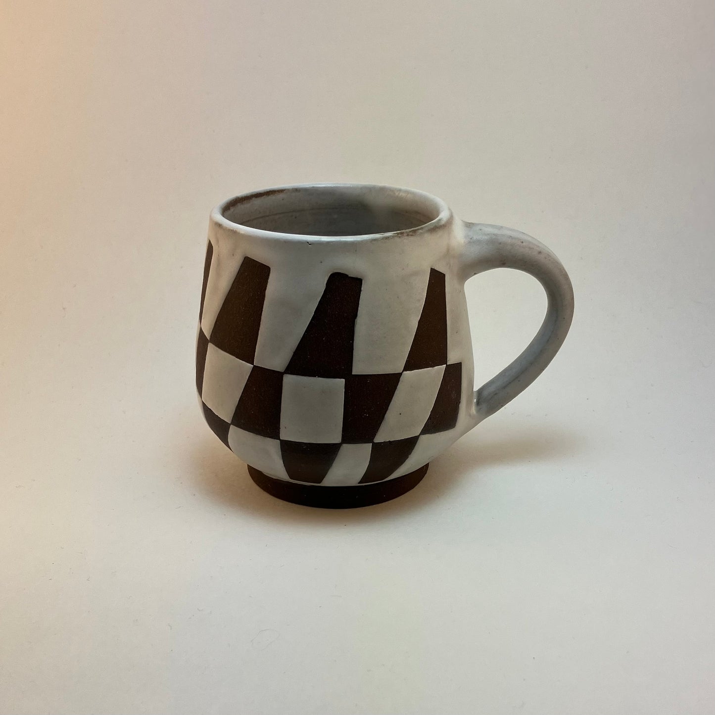 Checkerboard mug